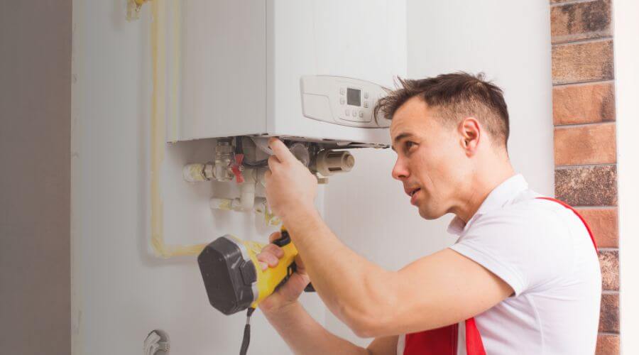 Local tankless water heater installation in Fairfax Station, VA